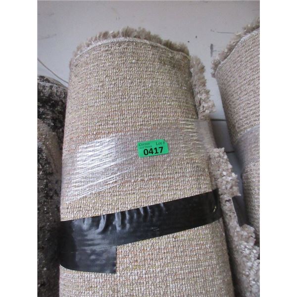 8' x 10' Beige Shag Area Carpet
