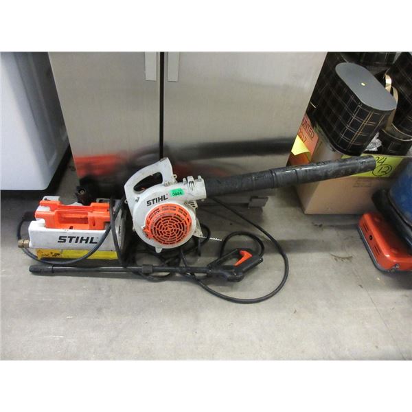 Stihl Electric Blower and Pressure Washer