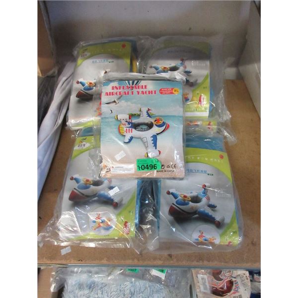 7 New Inflatable Aircraft Beach/Pool Floats