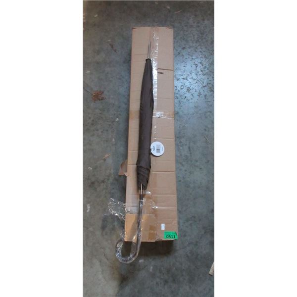 Case of 12 New Brown Umbrellas