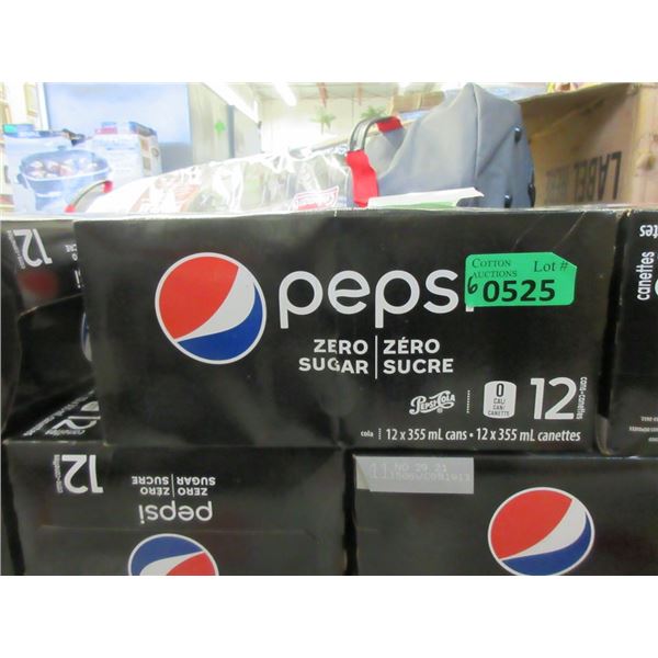 6 Cases of 12 x 335 ml Cans of Pepsi Zero