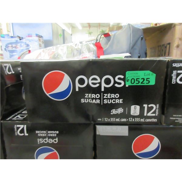6 Cases of 12 x 335 ml Cans of Pepsi Zero