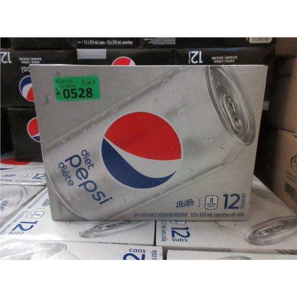 6 Cases of 12 x 335 ml Cans of Diet Pepsi