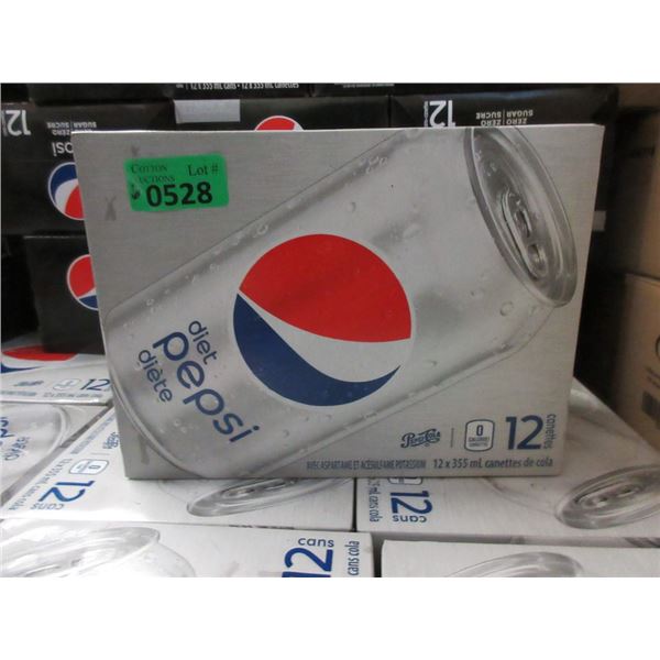 6 Cases of 12 x 335 ml Cans of Diet Pepsi