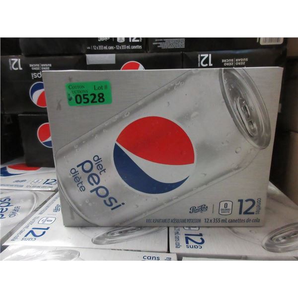 6 Cases of 12 x 335 ml Cans of Diet Pepsi