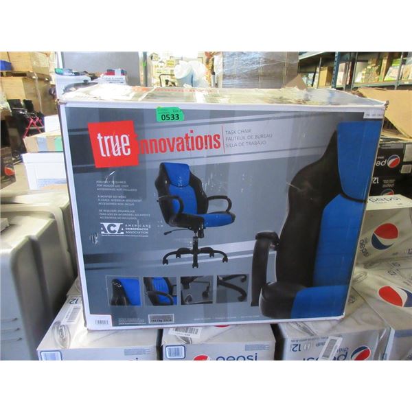 True Innovations Black & Blue Task Chair