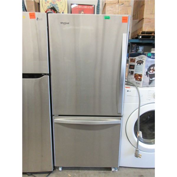 Whirlpool Refrigerator with Bottom Freezer