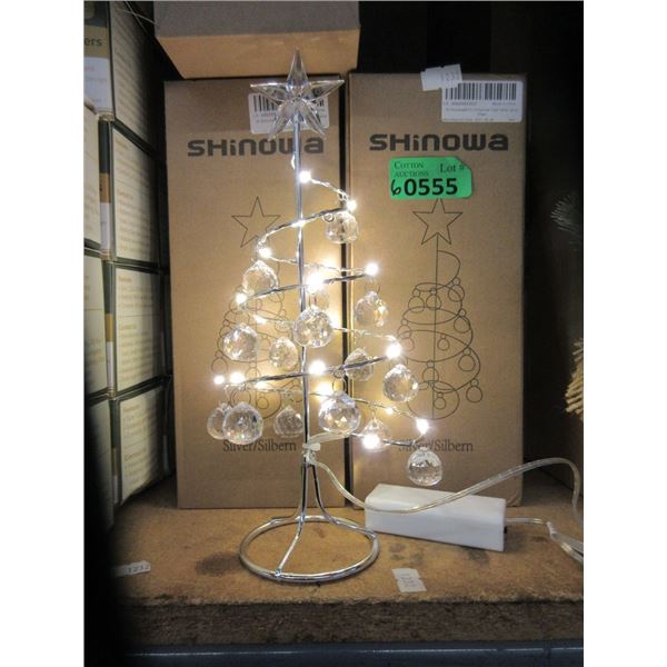 6 New Shinowa 10" Christmas Décor with LED