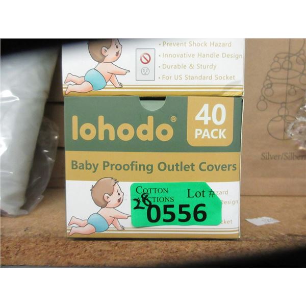 28 New Packs of 40 Baby Proofing Outlet Covers
