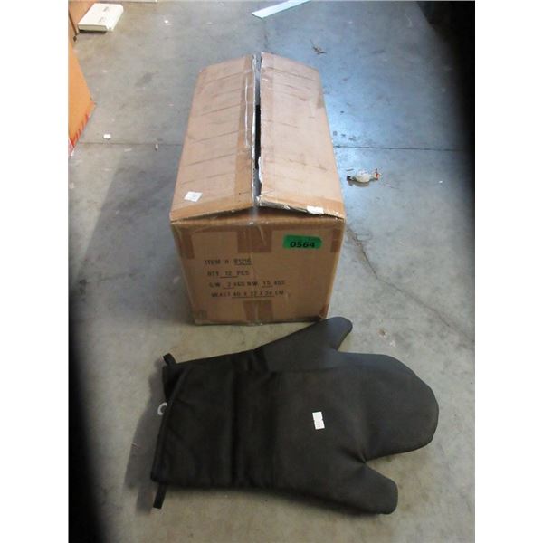 Case of 5 Pairs of Neoprene 16  Grill Mitts