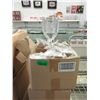 Image 1 : 5 Boxes of 12 Reusable Plastic Wine Glasses