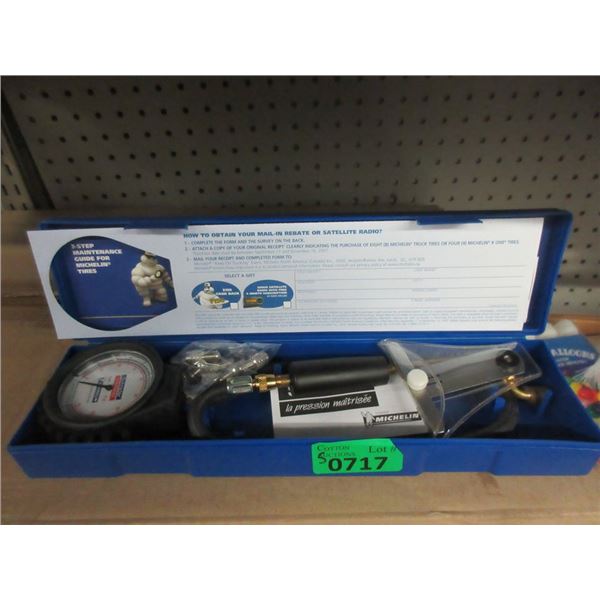 4 New Schrader Tire Pressure Gauges