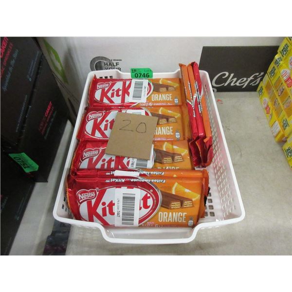 20 x 126g Kit Kat Orange Chocolate Bars