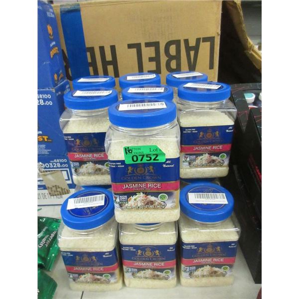 16 x 2 LB Jars of Golden Crown Jasmine Rice