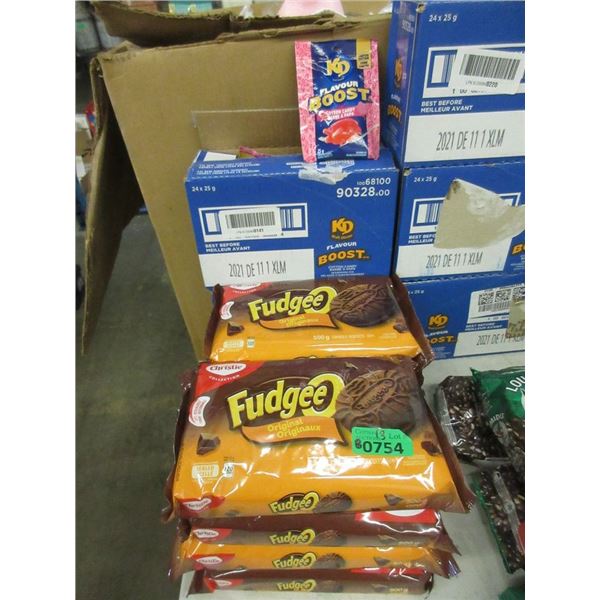 8 Fudgee Cookies & 5 Cases of KD Flavor Boost