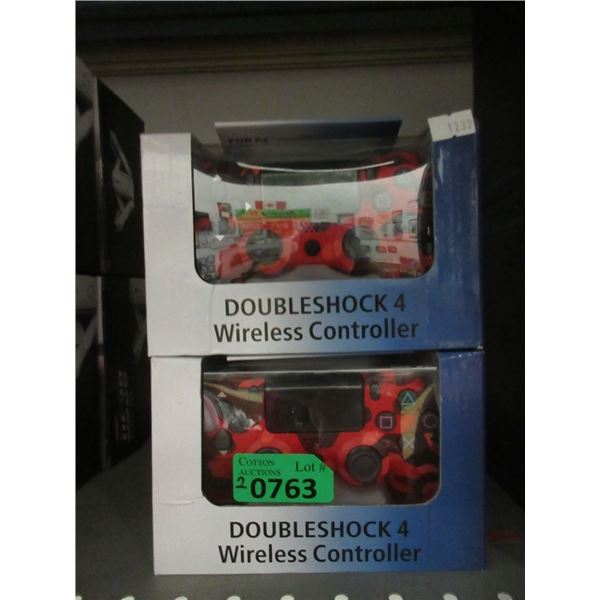 2 Doubleshock 4 Wireless Controllers