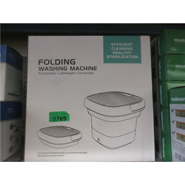 2 Folding Counter Top Washing Machines
