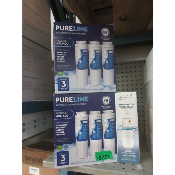 3 Boxes of Refrigerator Water Filters