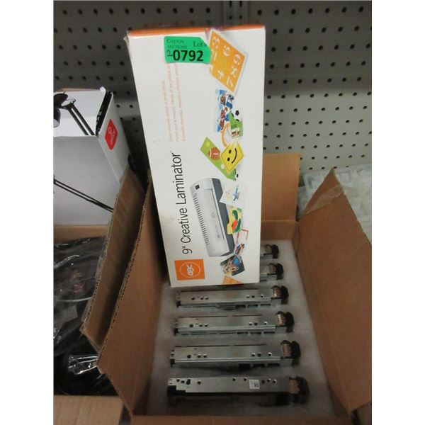 9" Laminator & 6 x 600 GB Dell SATA Hard Drives