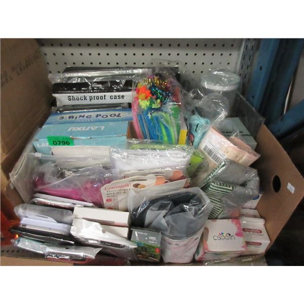 Box of Assorted Amazon Overstock Goods