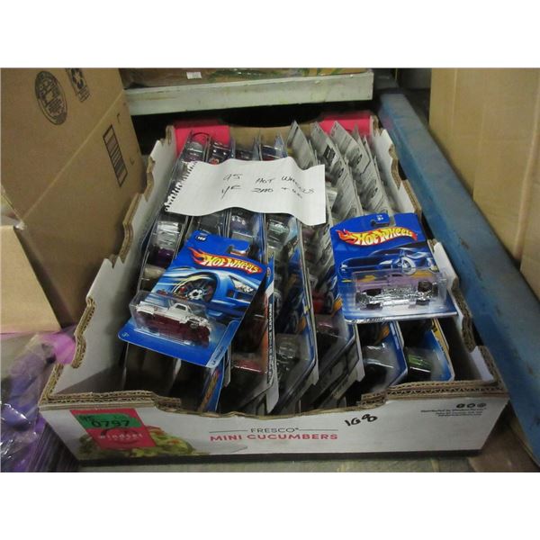 95 Assorted Hot Wheels - Year 2000 & Up