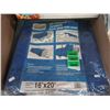 Image 1 : New 16' x 20' Blue All Purpose Tarp