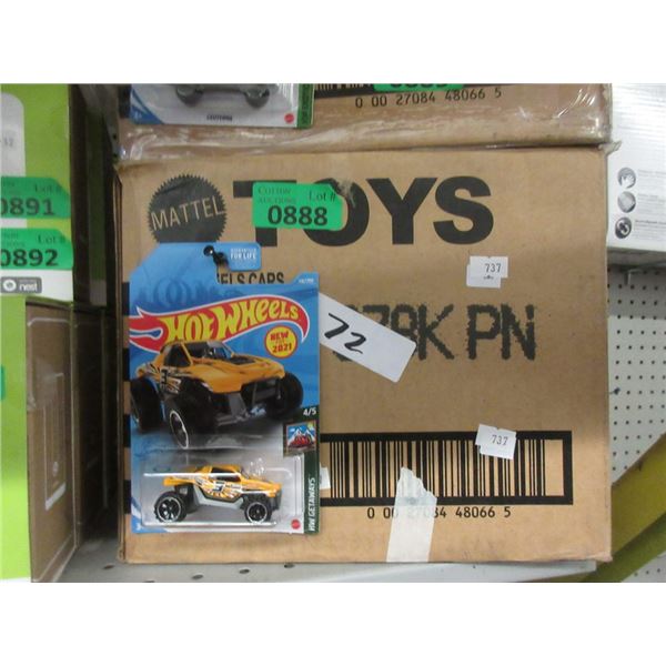 72 Assorted New Hot Wheels in Sealed Packages