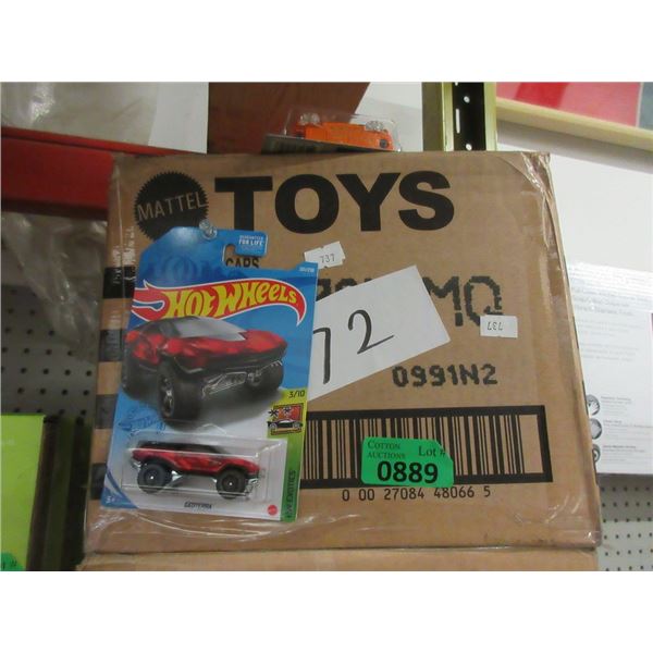 72 Assorted New Hot Wheels in Sealed Packages