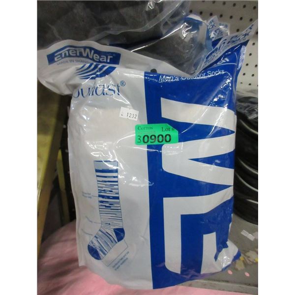 3 Packages of 6 Pairs of Outlast Men's Socks