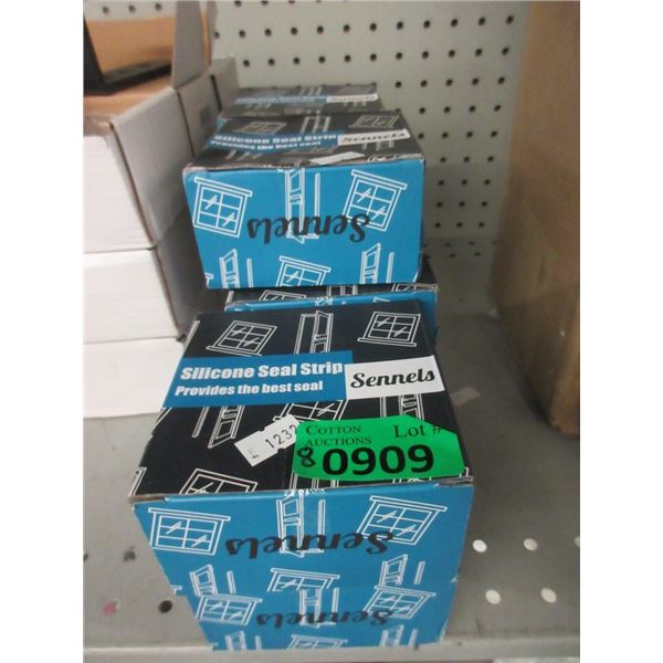 8 New Sennels Silicone Seal Draft Strips