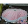 Image 1 : 4 New 29" Pink Cushions with Button Center