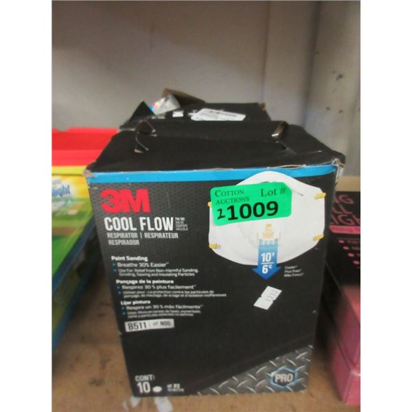 2 Boxes of 3M Cool Flow N95 Respirator Masks