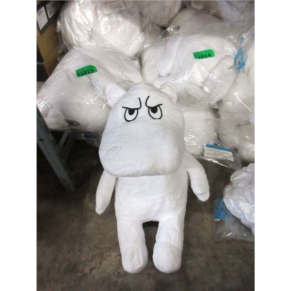 9 New 15" Angry Hippo Plush Pillows