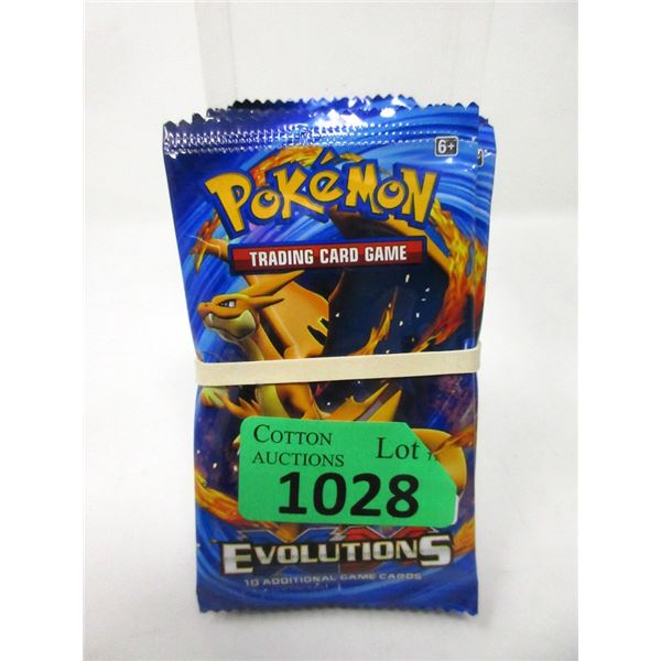 12 Packs of 10 Pokemon "Evolutions" Cards