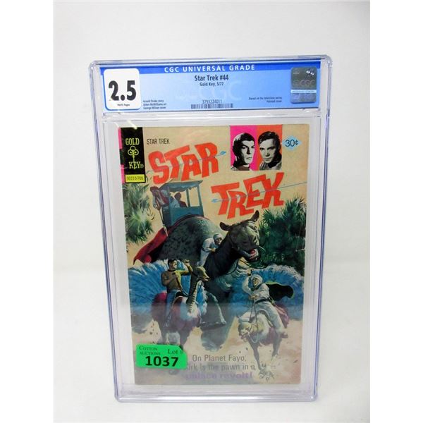 Graded 1977 "Star Trek #44" Gold Key Comic