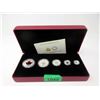 Image 1 : 2015 Fine Silver Fractional Maple Leaf Coin Set