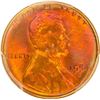 Image 1 : 1954-S Wheat Cent 1c PCGS MS-66 RB Toned
