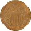 Image 1 : 1864 Large Motto Two Cent 2c NGC MS-65 BN