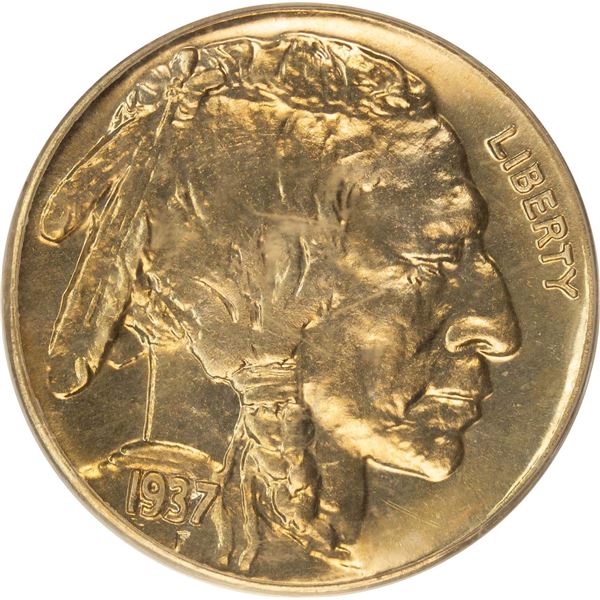 1937 Buffalo Nickel PCGS PR-65 CAC
