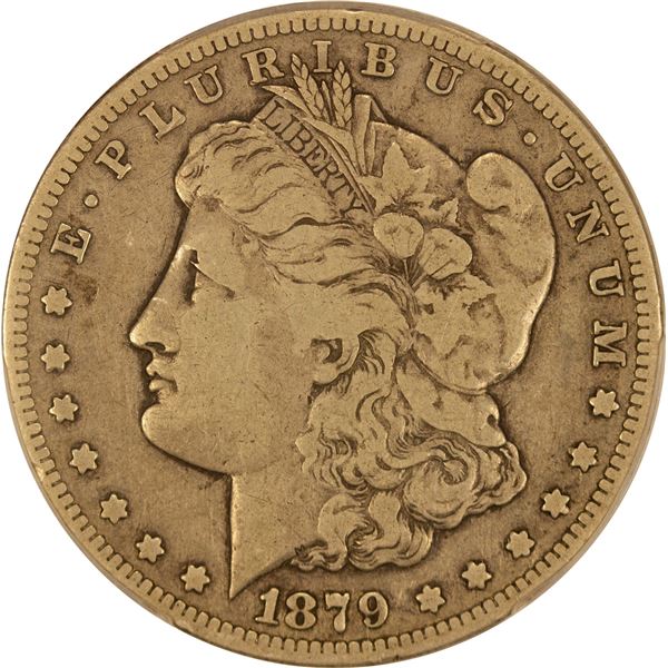 1879-CC Morgan Dollar $1 PCGS F-12