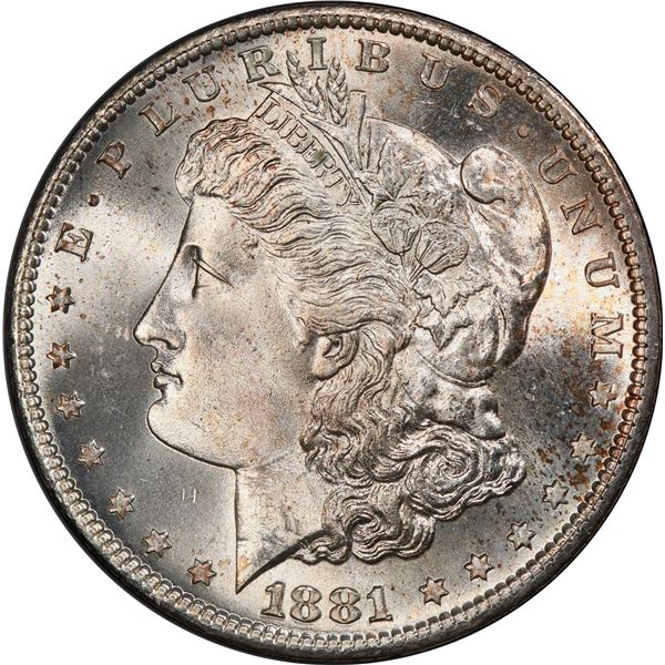 1881-S Morgan Dollar $1 MS-67+ CAC