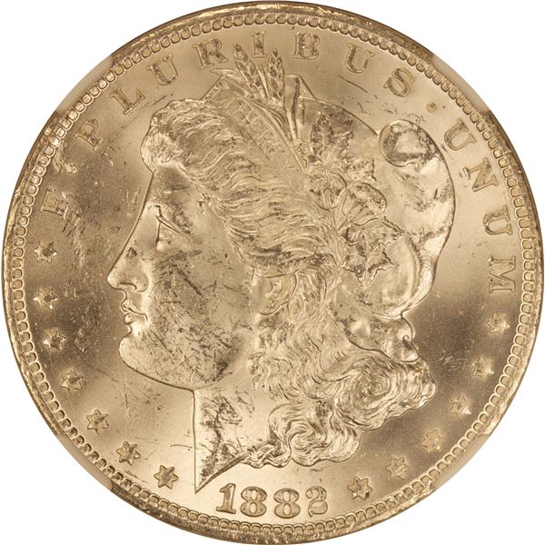 1882-CC Morgan Dollar $1 NGC MS-62
