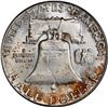 Image 2 : 1961 Franklin Half Dollar 50c PCGS MS-66 FBL (Toned)