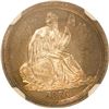 Image 1 : 1837 No Stars Seated Dime 10c NGC PF-64 (Proof Rarity) (Toned)