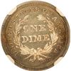 Image 2 : 1837 No Stars Seated Dime 10c NGC PF-64 (Proof Rarity) (Toned)
