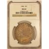 Image 3 : 1886 Morgan Dollar $1 NGC MS-64 (Toned)