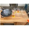 Image 1 : Bowls, wok, and glasses