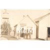 Image 1 : Men Gathered in Front of Post Office Pleasantville, Ohio Photo Postcard