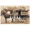 Image 1 : Manning & Hodges Grocery Store Horse Drawn Delivery Wagon Photo Postcard