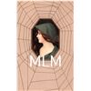 Image 1 : 2 Pretty Ladies Inside Spider Web Postcards